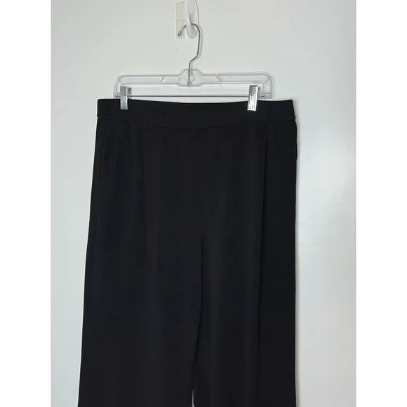 Halara WomensHigh Waist Black Wide-Leg Pants XL Tall - Picture 3 of 10